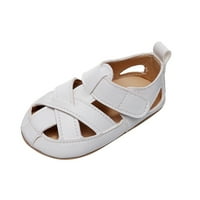 Fattazi Baby Slatke sandale za meko zalijevanje za mališane boje bijelih oblačnih sandala