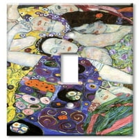 Marka umjetničkih ploča - jednokrevetna topgled zidna ploča - Klimt: Djevica