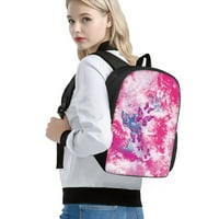 Bivent Store Tie-Dye backpack za putovanja, u ruksaku za muškarce, vodootporna kolektorna torba za vrećicu