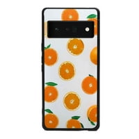 Oranges - Telefonska futrola za Google Pixel Pro za žene Muška Pokloni, Mekani silikonski stil Otporni