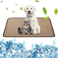 Mat za hlađenje kućnih ljubimaca Mačke Puppy, Pad za hlađenje pasa za pranje Blaked ledene svilene ploče