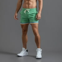Muške labave povremene sportove s tri točke hlača elastična sportska plaža casual kratke kratke hlače