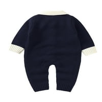 Lisenrain novorođenče dječak dječački džemer pletena džempera sa zbrkom