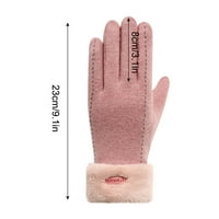 Ženske vučne ručne zglobove tople rukavice Winter Mittens vožnja skijaškim rukavicama za zaštitu od