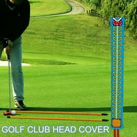 Golf klub Cover Golf Club Protector Premium Golf Poravnavanje Stick poklopac izdržljiv izvezeni dizajn