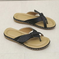 Ženske ljetne ravne sandale klizne na flop flop sandale Dressy Thong sandale casual cipele za plažu