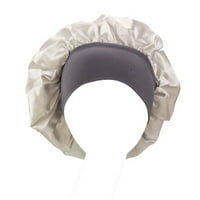 Bejzbol kapa Ženska satenska čvrsto široko obojena kosa za kosu za spavanje Chemoterapija Kapu za kosu