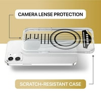 Case Yard iPhone - Case Clear Soft & Flexible TPU ultra niski profil Slim Fit tanki udarni prozirni