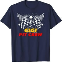 Gigi Pit Crew trka za rođendan automobila Usklađivanje obiteljske majice