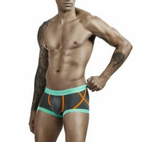 Muške fitness workout hlače gamaše patchwork tiskani trendi pamuk čvrste boje opuštene fit hlače za