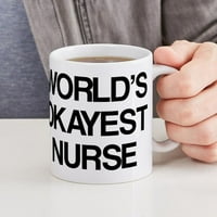 Cafepress - natrtna dole sestra medicinske sestre - OZ Keramička krigla - Novelty kafe čaj čaja