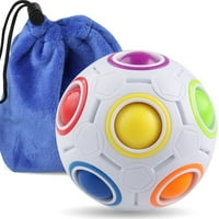 Duga puzzle lopta sa torbicom Podudaranje puzzle igra Fidget igračka Streever Reliever Magic Ball Monser