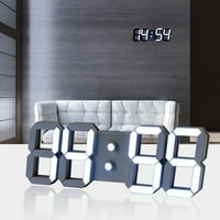 Moderni kućni zidni sat TIMER 3D LED digitalni zidni sat
