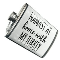 Flask Namast'ay kući sa mojom ćurkom jednostavnim izrekama