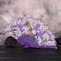 Plesni ventilator Pgeraug Kineski stil Dance Wedding Party Lace svilena preklopna ruka za ruke Flow