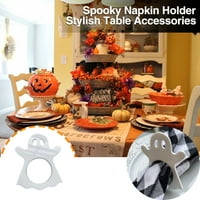 Trayknick Halloween Salvetinski prstenovi Bat Salveni prstenovi sablasni Halloween prsten sa salvetom