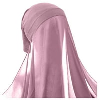 Ociviesr ženski mekani šifon dugi šal šal moda hidžab omotač hidžab panteri zimski šešir vintage skijaški
