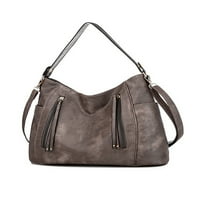 Avamo Žene Kroške torbe Multi džepne torbe za rame Dizajnerska torba PU kožna Satchel Classic Travel