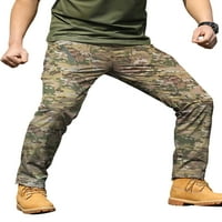 Rejlun muške hlače elastične struine pantalone za kockice za crtanje dna loungewebroward gaćica lagani