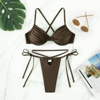 Plus size za ženu za žene Bikini Havajska puna plaža uz plažu modni upravljački komični komionici plus