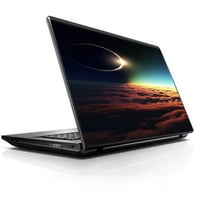 Notebook laptopa Univerzalni kožni naljepnica uklapa se 13,3 do 16 Moon Planet Eclipse Oblaci