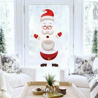 Božićni kreativni crtani naljepnice Božićni hladnjak PVC ukrašavanje Zabavne naljepnice