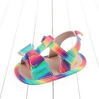 SimplMaygeni Toddler Cipele za čišćenje malih cipela za bebe djevojke slatka moda izdubljena gradijentna