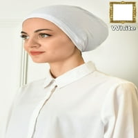 Muslimanska mini hidžab kapa za žene, hemo kapice i podvlake za glavu pamuk set