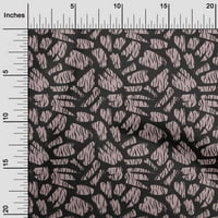 Onuone pamuk poplin crna tkanina četkica za šivanje šivaći materijal za ispis tkanine sa dvorištem široko