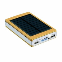 4000000Mah Port USB prijenosni punjač Solarna energija Banka zlata boja
