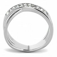 Ženski prsten Anillo para mujer y ninos unise dece 316L prsten od nehrđajućeg čelika sa gornjim klasom