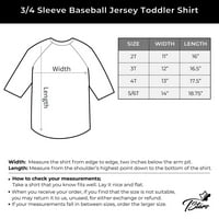 TStars Boys Unise 4. rođendanski poklon za rođendan za godišnje bejzbol rođendanske košulje za dječaka