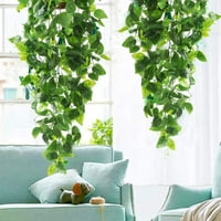TureClos umjetna viseća biljka lažna ivy loze lažni ivy lišće za zidnu kuću sobu Vrtni ukras vjenčanja