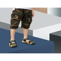 Crocowalk Boys Sandal Sport Sandale Zatvoreno cipele na plaži Boy Boy Ljeto Nelični ribar zeleni 12.5c