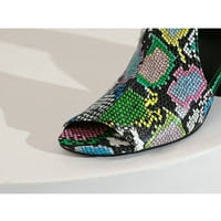 Crocowalk Ženske koševne cipele Peep Toe Summer Sandale gležnjače na sandalu na petu žensku kaznene