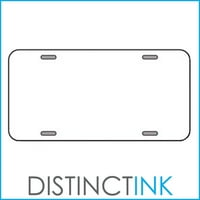 Distinconknk Custom aluminijumska registarska tablica za prednju stranu automobila - ljubav majka srca