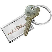 Keychain I Love Canberries Canberries Voits