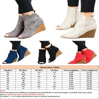 Bellella Dame Haljine cipele Side sandale sa sandale Peep Toe Platform Sandal Lagana ležerna obuća Travel