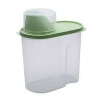 Tkinga modni rižini spremište bin Cerealne kontejnere sa BPA Besplatna plastika + zračno svjetlo + mjerna