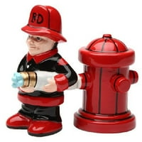 vatrogasac sa crijevom i hidrantom keramičkim magnetskom soli i paprikom Shaker Set Novelty poklon