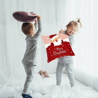 WolliclyMy Santa Claus Elk Božićni jastuk Light Božićni dekor za kućni božićni ukrasi Xmas Navidad Novogodišnji