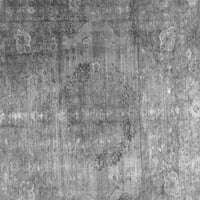 Ahgly Company Zatvoreni pravokutnik perzijski sivi boemski prostirke, 7 '10'