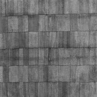 Ahgly Company u zatvorenom kvadratu Sažetak sive suvremene prostirke, 7 'kvadrat