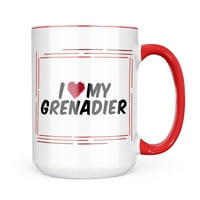 Neonblond I Heart Love Moj Grenadier krig poklon za ljubitelje čaja za kavu
