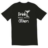 TotallOrn se dobro pije s drugima novost sarkastički smiješni muške majice