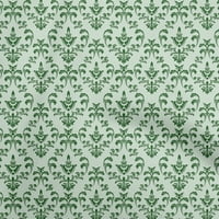Onuone pamučni dres mint zelene tkanine Damask Šivaći materijal Ispis tkanina sa dvorištem širom