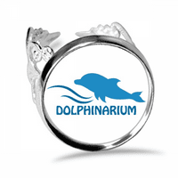 Blue Ocean Swimng DOLPhin prsten uzorak podesiv ljubavni vjenčani angažman