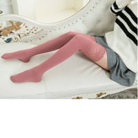 Miyuaadkai čarape žene čipke obloge bedara preko čarapa koljena dugačke pamučne tople čarape Pribor