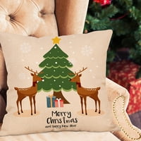 Dezsed Božićni ukrasi čišćenje Santa Claus posteljina božićni jastuk za kauč na razvlačenje navlaka