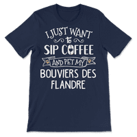 Funny Bouviers des Flandre i kafe košulja - SIP i PE